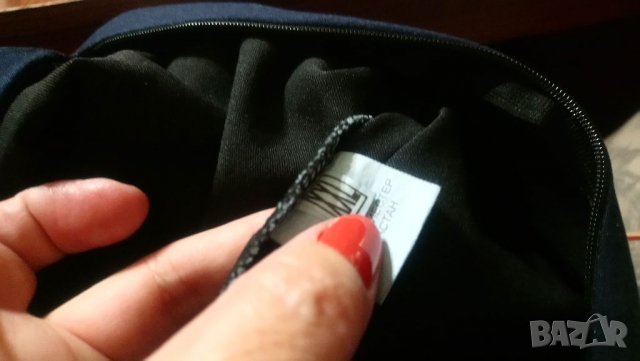 Елегантен дънков гащеризон с кожа 2XL, снимка 12 - Гащеризони - 34110776