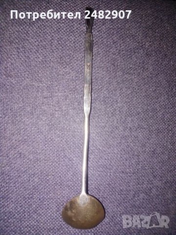 Стара лъжичка, снимка 2 - Антикварни и старинни предмети - 30952372