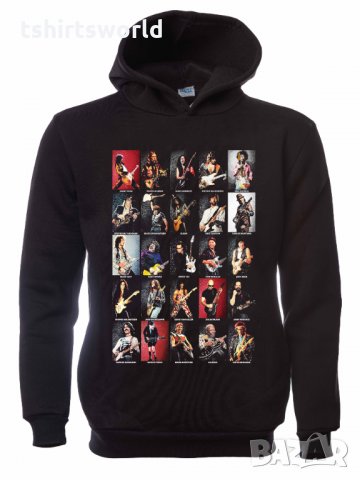 Нов мъжки музикален суичър с дигитален печат Китаристи, снимка 6 - Суичъри - 31757892