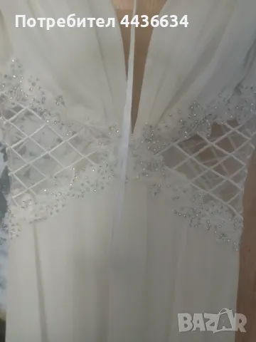 Свадбена рокля, снимка 3 - Рокли - 49780136