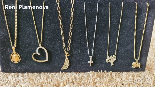 Златни синджирчета, снимка 2 - Колиета, медальони, синджири - 54163239