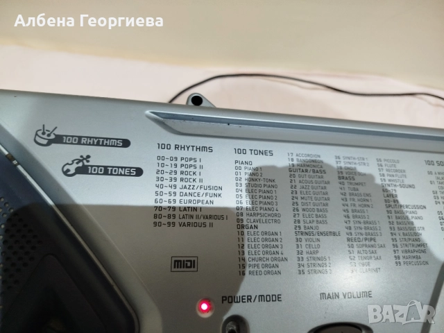 Синтезатор CASIO CTK -491, снимка 9 - Синтезатори - 52075156