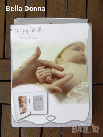Бебешка рамка за снимка и отпечатък, снимка 1 - Други - 42315547