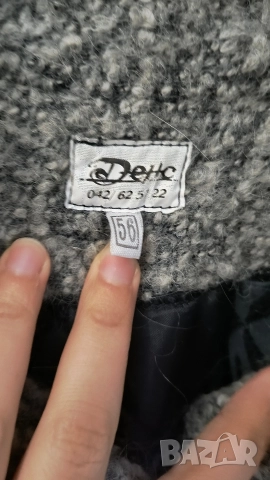 Дамско вълнено палто Размер L, снимка 2 - Палта, манта - 52980609