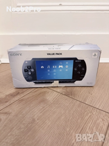 Sony PSP-1003K Value Pack – Оригинална кутия + аксесоари, снимка 2 - PlayStation конзоли - 56115384