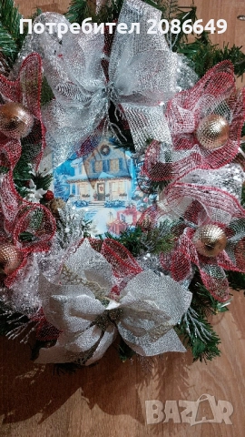 коледен венец , снимка 4 - Коледни подаръци - 52368965