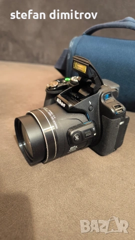 Nikon COOLPIX P610, 16MP, Wi-Fi, GPS, Черен, снимка 11 - Фотоапарати - 54349371
