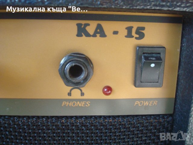 Усилвател за китара Career KA-15, снимка 6 - Китари - 42638151