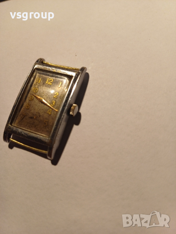 Дамски Механичен часовник ART DECO WWII ERA RARE LARGE MILITARY SWISS. CIRCA 1938-1944 YEAR, снимка 1 - Дамски - 44928025
