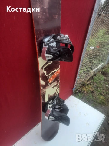 Сноуборд STUF  LE MANS 165см,  с автомати, снимка 6 - Зимни спортове - 52471687