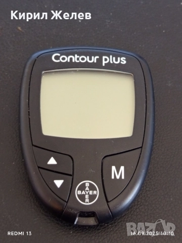 Глюкомер CONTOUR PLUS произведен от BAYER за измерване на кръвната захар 50559