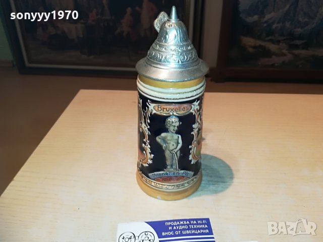 BRUXELLES-19Х11Х8СМ-РЕТРО КОЛЕКЦИЯ-ВНОС SWITZERLAND, снимка 12 - Колекции - 29373707
