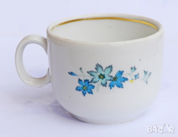 3 броя Стар български порцелан чаши купичка, снимка 5 - Антикварни и старинни предмети - 38344497