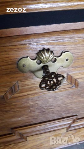 Шкаф с бюро масив №114, снимка 9 - Шкафове - 52660464