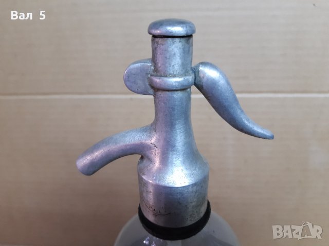 Стар стъклен сифон за газирана вода , сода - Русе .Бутилка 2, снимка 6 - Антикварни и старинни предмети - 31013322