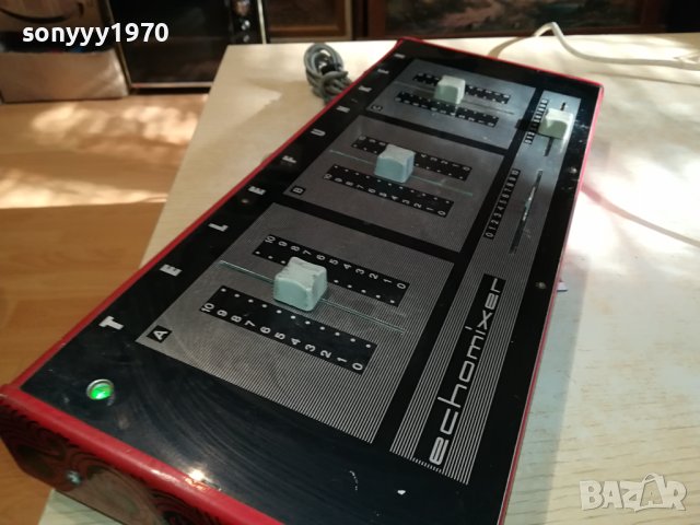ПОРЪЧАН-TELEFUNKEN ECHOMIXER 1961 Analog Reverberation Mixer LK0210231643, снимка 13 - Ресийвъри, усилватели, смесителни пултове - 42404633
