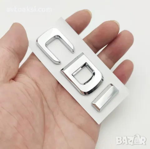 3D Емблема/Надпис CDI Черна/Хром, снимка 4 - Аксесоари и консумативи - 49445676