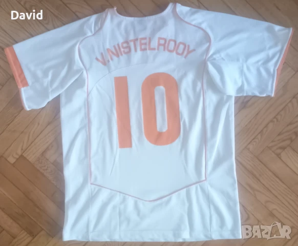 Резервна фланелка на Нидерландия х Ван Нистелрой 04/06, снимка 2 - Футбол - 51393928