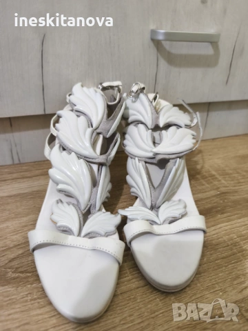 Летни токчета , снимка 4 - Дамски обувки на ток - 53346244