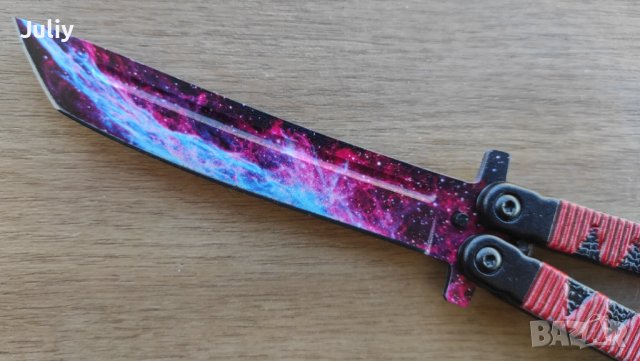 Сгъваем нож пеперуда - 2 цвята, снимка 13 - Ножове - 39189886