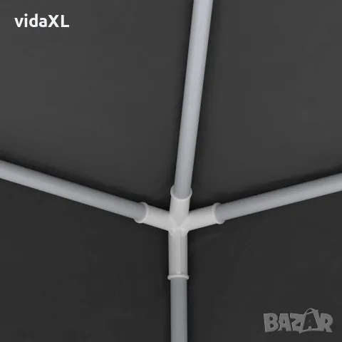 vidaXL Професионална парти шатра със стени 4x9 м антрацит 90 г/м², снимка 7 - Къмпинг мебели - 56147585