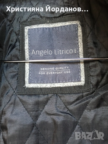 Мъжко зимно яке 60% вълна, М, снимка 3 - Якета - 52998984