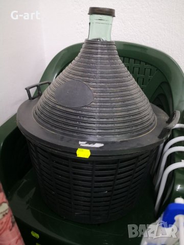 25 литра стъклена бутилка