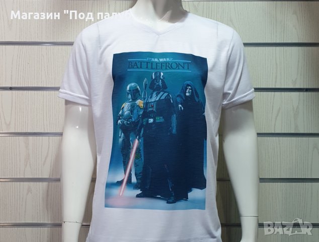 Нова мъжка тениска с трансферен печат STAR WARS (Междузвездни войни) - Battlefront, снимка 1 - Тениски - 29855899