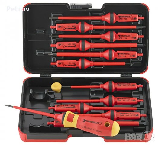 STAHLWILLE 4798 VDE 1000 V -GERMANY- Комплект Професионални Отверки !!!ЧИСТО НОВИ!!! Made in Germany