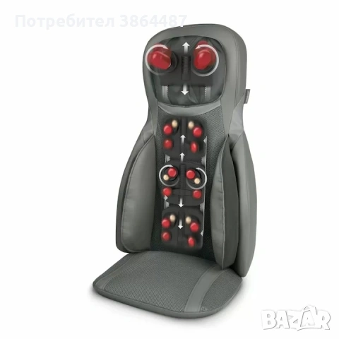 Масажираща седалка за шиацу и акупресурен масаж Medisana MC 826, Premium модел, 5 вида масаж, снимка 5 - Други - 54090071