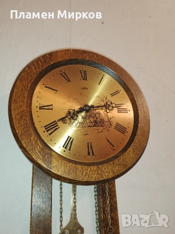 Германски стенен часовник, снимка 6 - Стенни часовници - 51819739