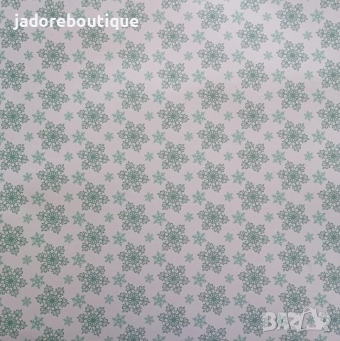 Дизайнерска хартия Let it snow 30x30 см, снимка 12 - Други - 52301473