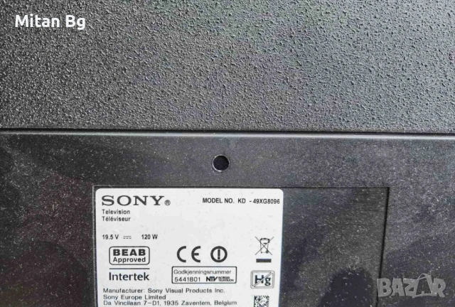 KD-49XF8096  за части 1-981-326-14, снимка 2 - Части и Платки - 53315568