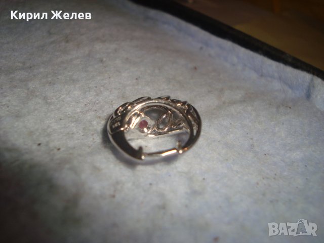 ПРЕКРАСНА АЖУРНА АРТ СРЕБЪРНА ОБЕЦА РОДИРАНО СРЕБРО 925 МНОГО КРАСИВА БУТИКОВА 27322, снимка 9 - Обеци - 36795458