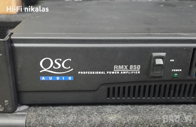 крайно стъпало усилвател QSC RMX 850, снимка 2 - Ресийвъри, усилватели, смесителни пултове - 56004436