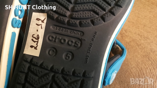CROCS Размер EUR 21 / / c5 бебешки сандали 216-12-S, снимка 8 - Детски сандали и чехли - 52668492
