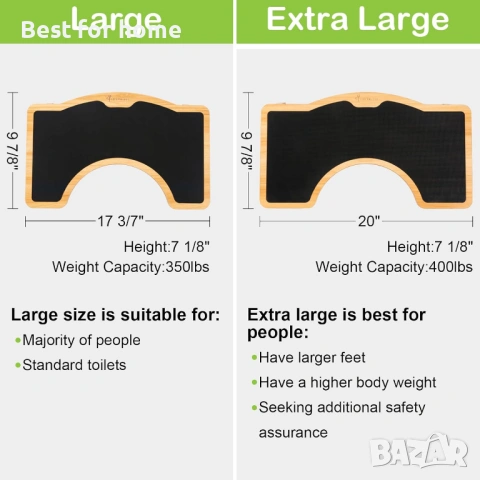Дървен тоалетен стол StrongTek , снимка 2 - Други стоки за дома - 53913972