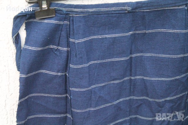 Памучна престилка от народна носия бродерии, снимка 2 - Антикварни и старинни предмети - 38376251