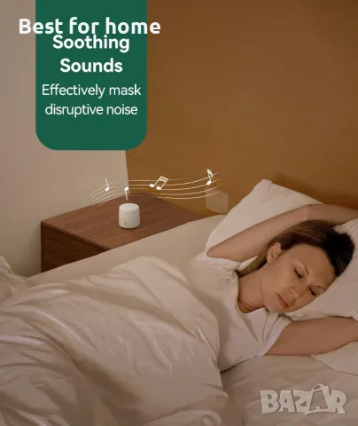  Акумулаторна машина за бял шум Restnature R30 16 мелодии, снимка 5 - Други - 48673188