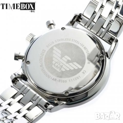 Emporio Armani AR0389 Gianni Chronograph. Нов мъжки часовник, снимка 5 - Мъжки - 38780302