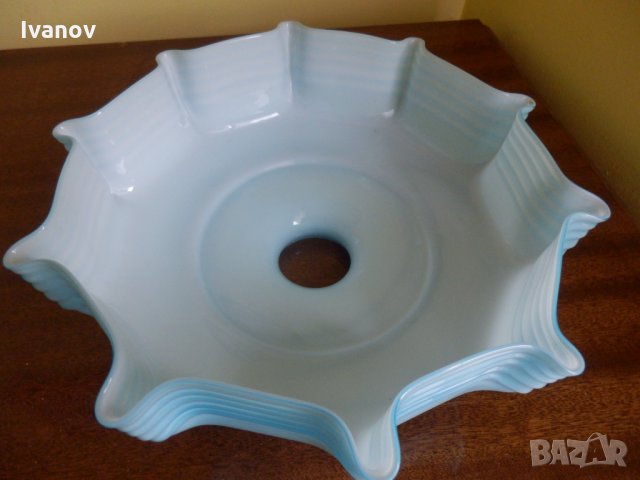 Старо стъкло за лампа, абажур, снимка 4 - Антикварни и старинни предмети - 30358887