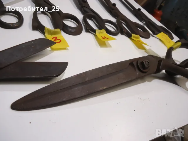 Стари шивашки ножици, снимка 16 - Други ценни предмети - 56333655