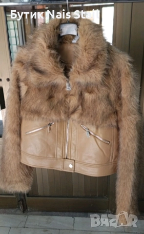 Дамско кожено яке!, снимка 6 - Якета - 51685590