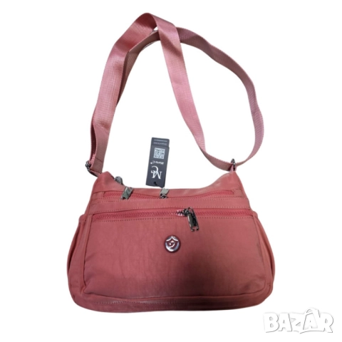 Многофункционална дамска чанта с регулируема дръжка и практични джобове, снимка 3 - Чанти - 52138010