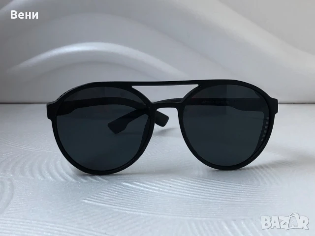 Модерни мъжки кръгли слънчеви очила, снимка 7 - Слънчеви и диоптрични очила - 50508400