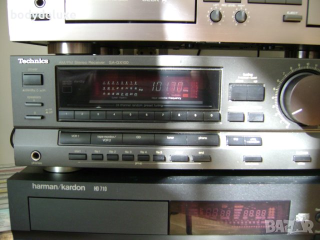 Technics SA-GX100 ресийвър, снимка 5 - Ресийвъри, усилватели, смесителни пултове - 42890159