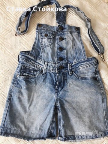 Дънков гащеризони за момиче 