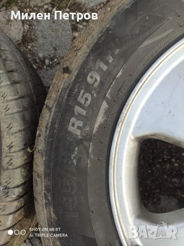 Джанти с гуми Опел Вектра Ц Opel Astra C 195 65 15, снимка 3 - Гуми и джанти - 52774614