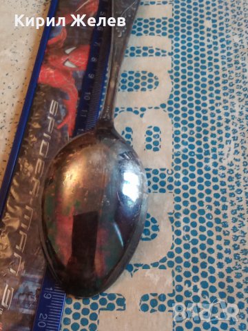 Стари руски ножчета лажички посребени , снимка 18 - Антикварни и старинни предмети - 23737056