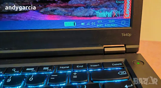  Lenovo ThinkPad T440p/Core i7-4600M/8GB RAM/120GB SSD/Intel HD 4600 2GB/14'HD+ матов/подсветка клав, снимка 10 - Лаптопи за работа - 47534277